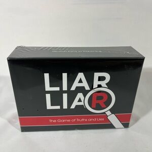 LIAR LIAR THE GAME OF TRUTHS &‎ LIES FAMILY FRIENDLY CARD GAME AGES 10+ NEW